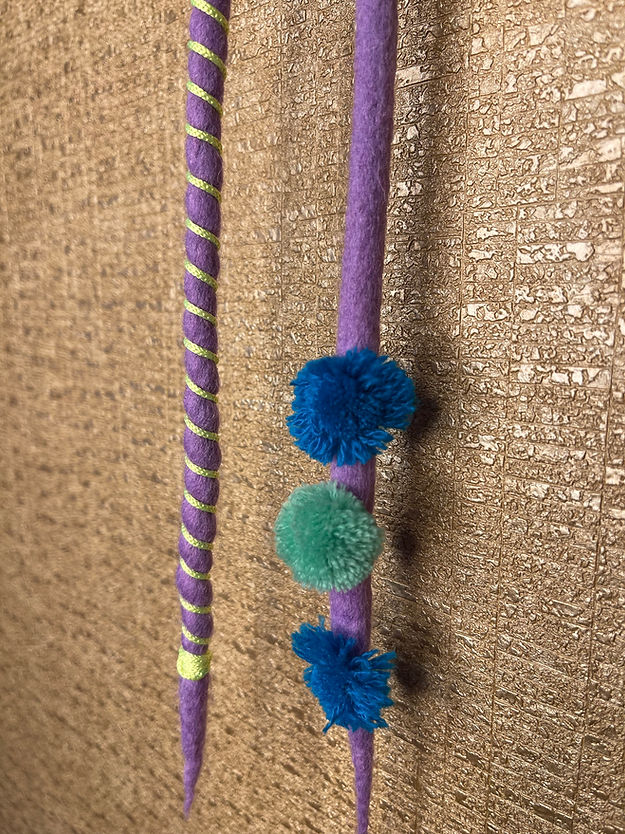 Furry Bobbles (Purple-Neon)