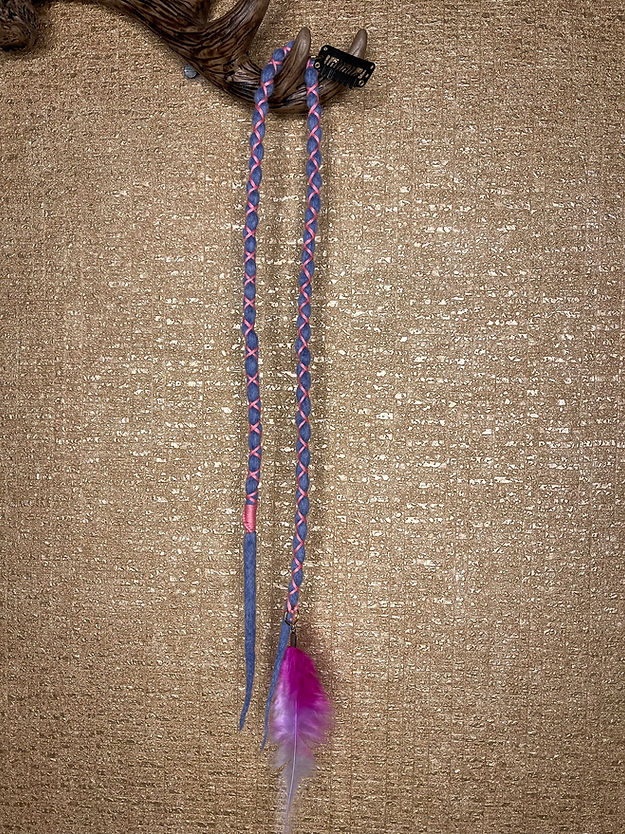 Baby Pink on Ice Blue