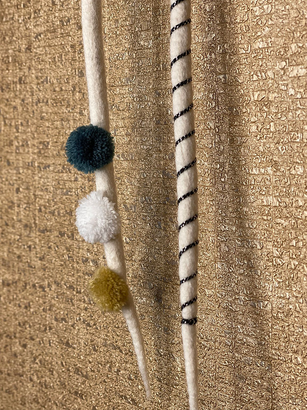 Furry Bobbles (White)