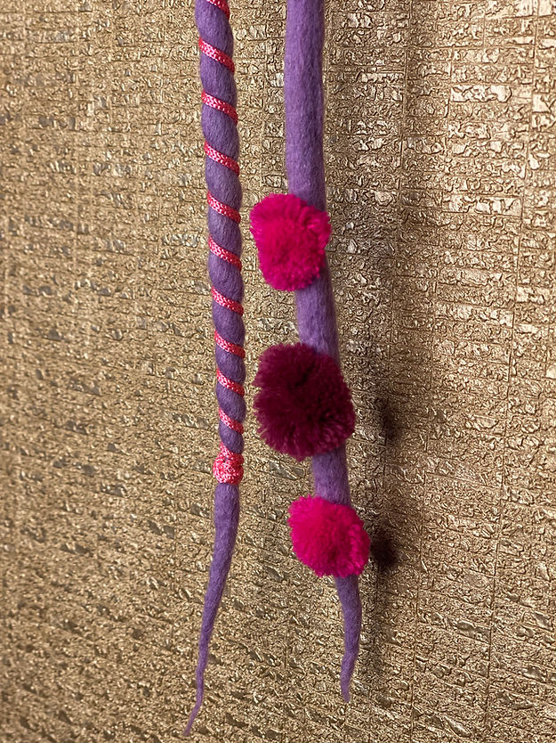 Furry Bobbles (Purple-Pink)