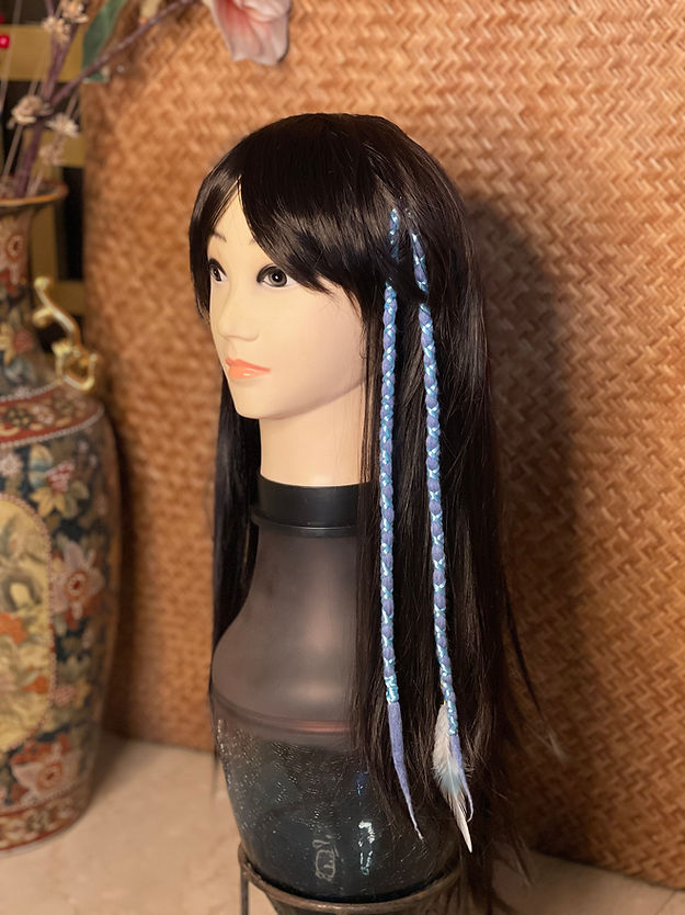 Powder Blue On Ice Blue