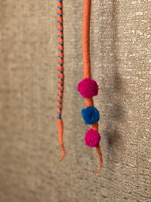 Furry Bobbles (Orange)