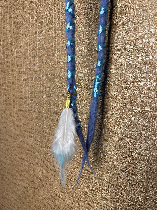 Powder Blue On Ice Blue