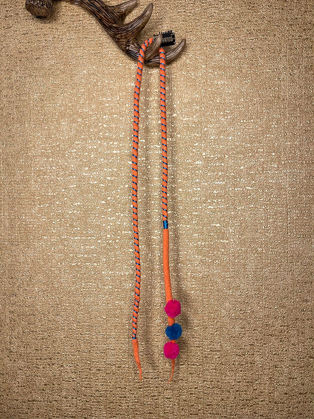 Furry Bobbles (Orange)