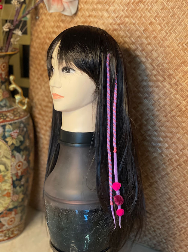 Furry Bobbles (Purple-Pink)