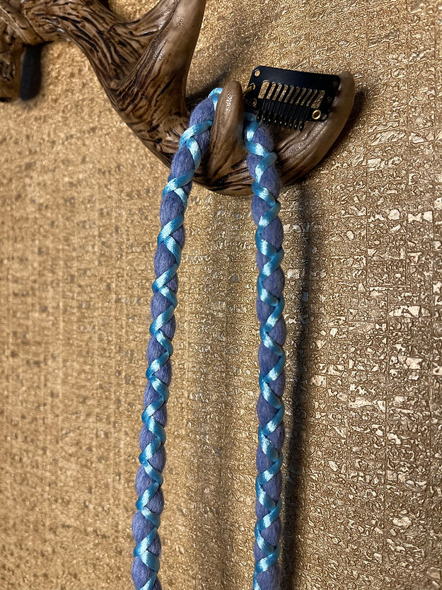 Powder Blue On Ice Blue