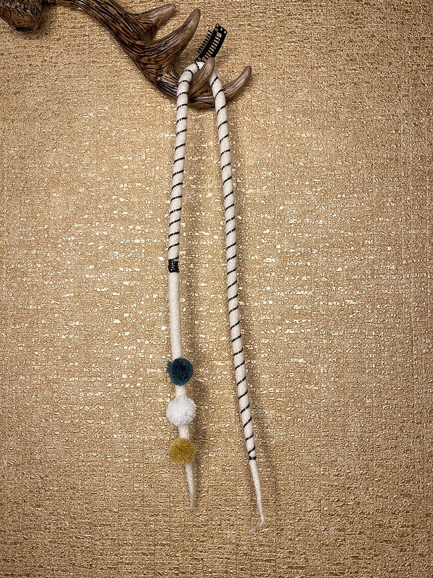 Furry Bobbles (White)